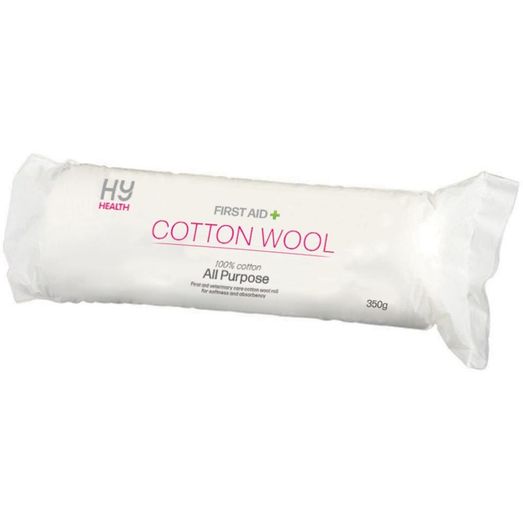 Hyhealth Cotton Wool By Hy Equestrian Paper Separated