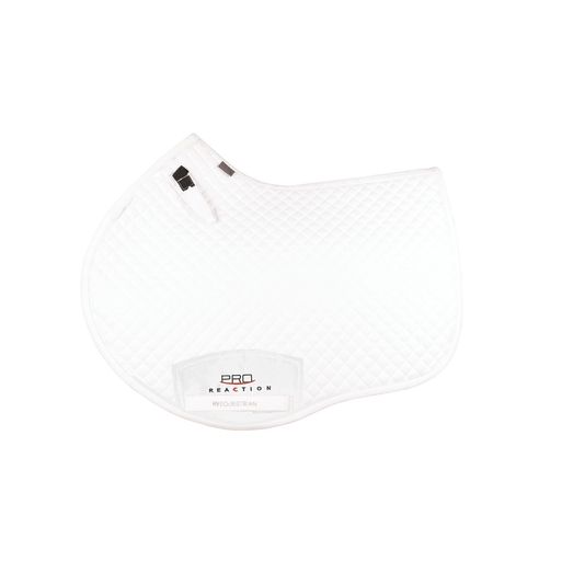 Proreaction Pima Close Contact Saddle Pad By Hy Equestrian White