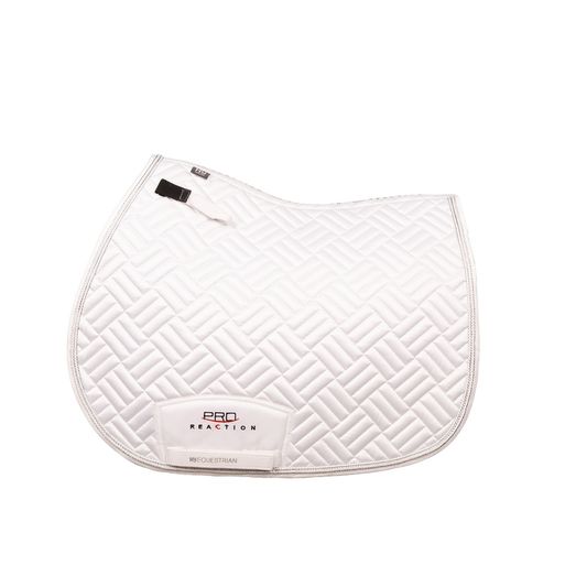 Proreaction Recherche Gp Jumping Saddle Pad By Hy Equestrian White