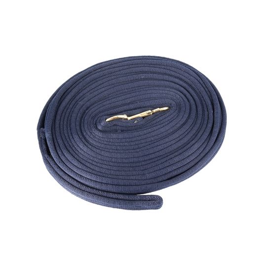 Hy Equestrian Soft Webbing Lunge Rein - Navy