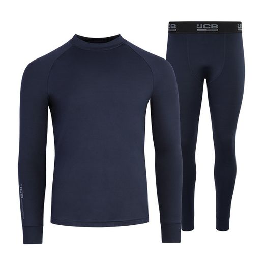 JCB Unisex Base Layer Set Navy