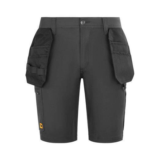 JCB Unisex Stretch Holster Pocket Shorts Dark Shadow