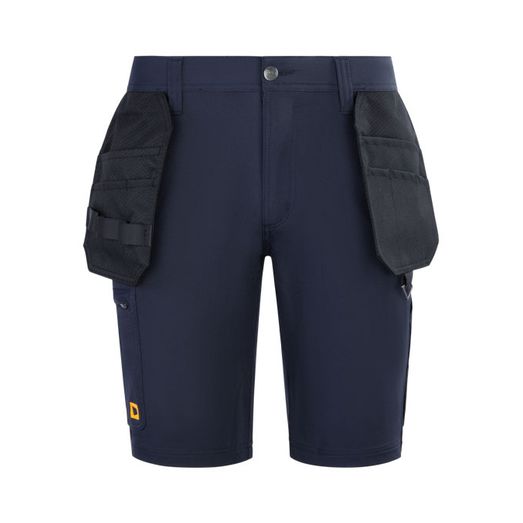 JCB Unisex Stretch Holster Pocket Shorts Navy