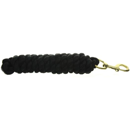Hy Equestrian Lead Rope With Trigger Hook Black