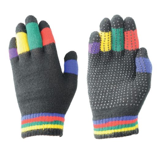 Hy Equestrian Magic Gloves Multi Coloured