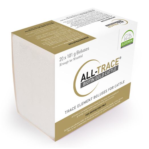 All-Trace Biotin Gold Cattle Bolus
