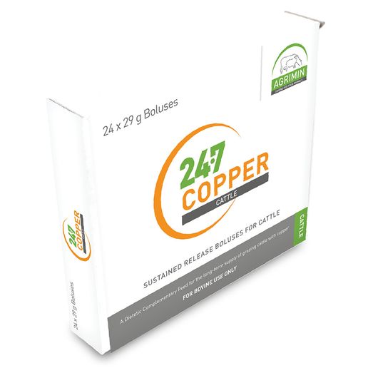 24-7 Copper Cattle Bolus