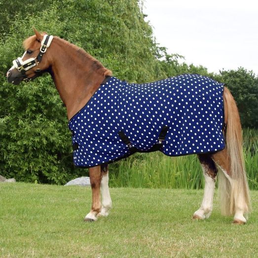 Supreme Products Dotty Fleecerug Noble Navy