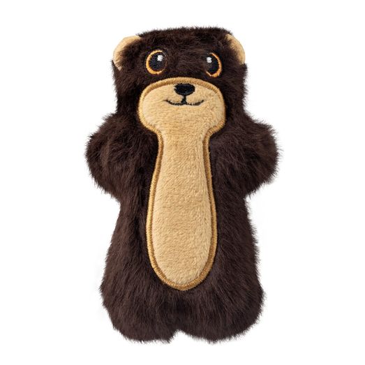 Kong Snuzzles Mini Otter Dog Toy Brown