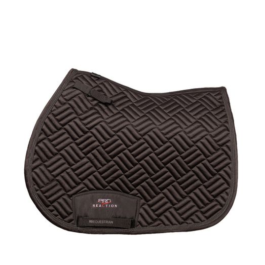 Proreaction Recherche Gp Jumping Saddle Pad By Hy Equestrian Black