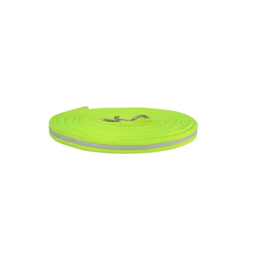 Reflector Lunge Rein By Hy Equestrian Yellow