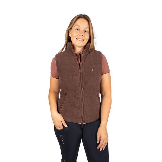Elevate Evolution Teddy Fleece Gilet by Hy Equestrian - Small