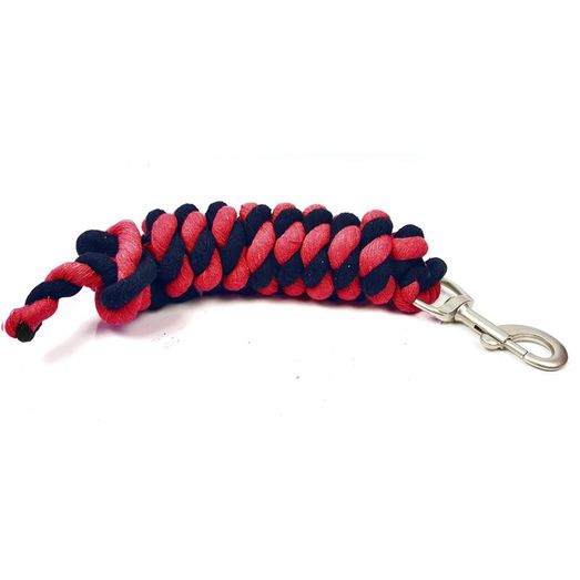 Whitaker Lr081 Cotton Bubble Leadrope Red/Navy