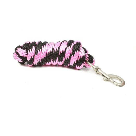 Whitaker Lr082 Poly Leadrope Pink/Black