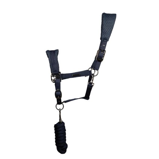 Coldstream Middleton Air Flowheadcollar &amp; Lead Rope Navy