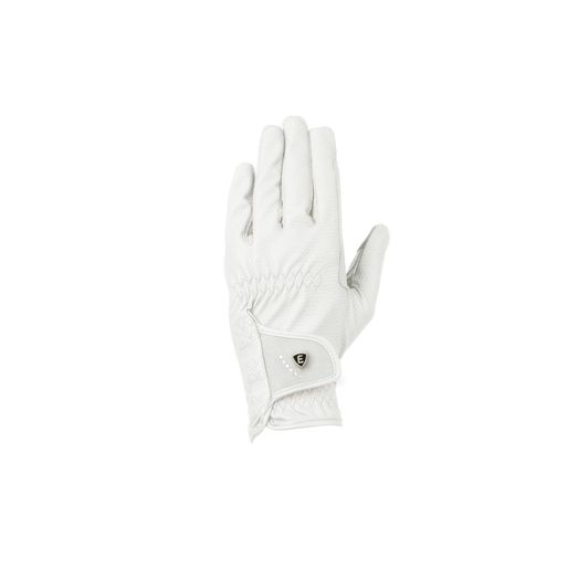 Elevate Luxe Touch Ridinggloves By Hy Equestrian White