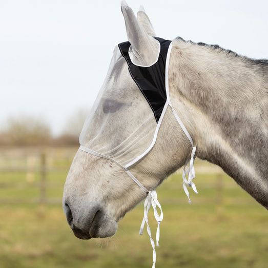 Hy Equestrian Fly Eye &amp; Earshield Black