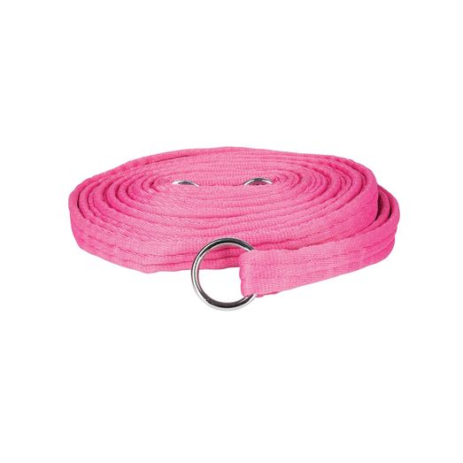 Hy Equestrian Soft Webbinglunge Rein With Swivel Clip Pi Pink