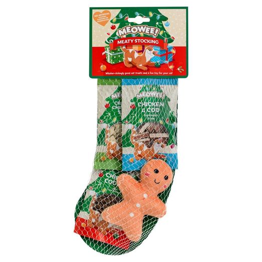 Meowee! Meaty Cat Stocking Cat Treat