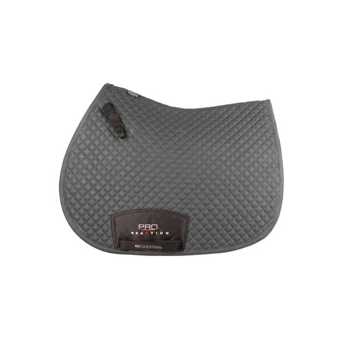 Proreaction Pima Gp Saddlepad By Hy Equestrian Grey