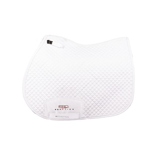 Proreaction Pima Gp Saddlepad By Hy Equestrian White