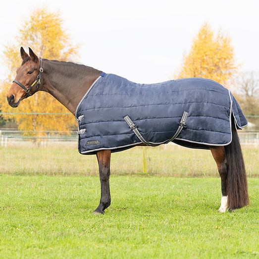 Stormx Empra 200g Stable Rug Navy/Grey Binding