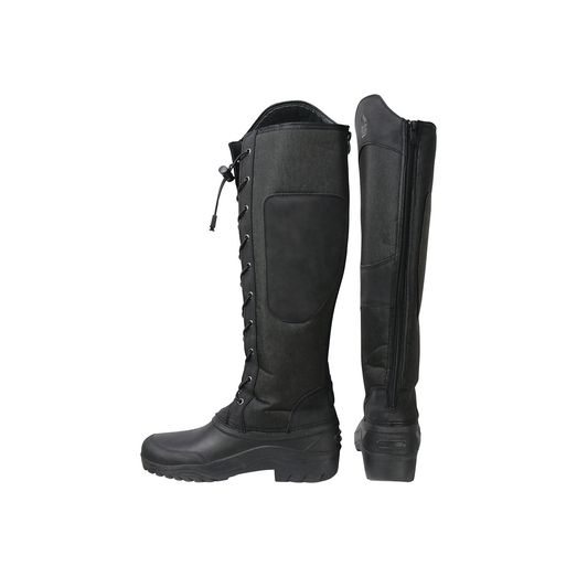 Hy Equestrian Mont Maudit Winter Boots Black/Grey