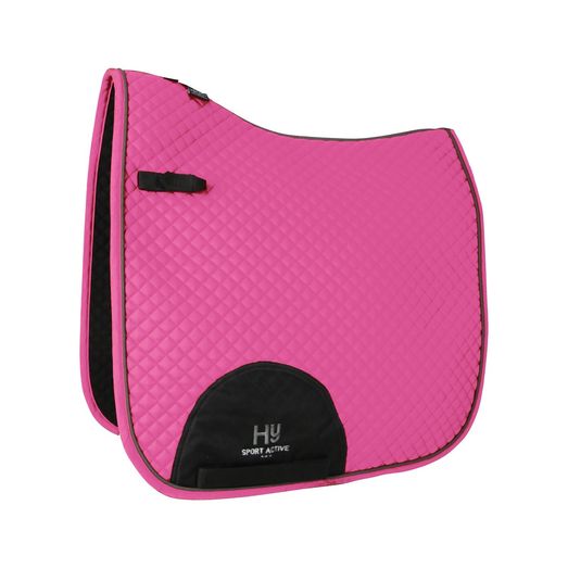 Hy Sport Active Dressage Saddle Pad Bubblegum Pink