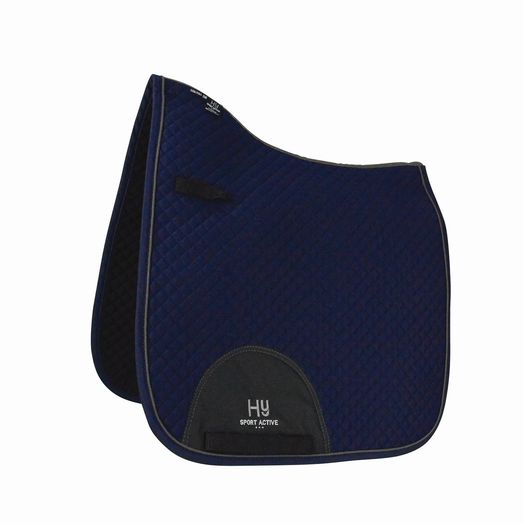 Hy Sport Active Dressage Saddle Pad Midnight Navy