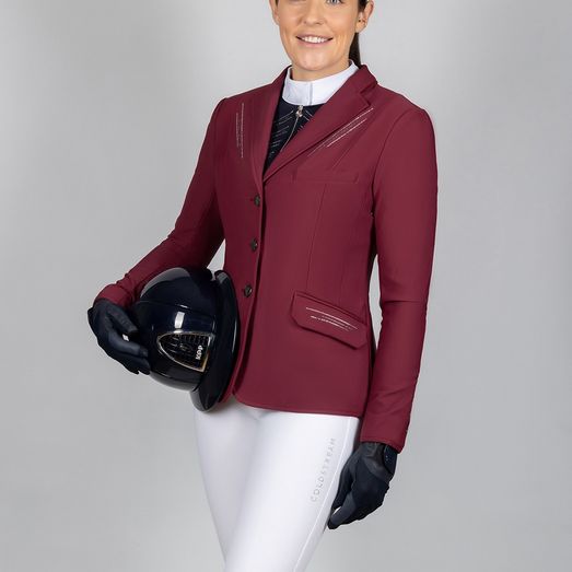 Coldstream Harthill Diamante Show Jacket Ladies Windsor Wine