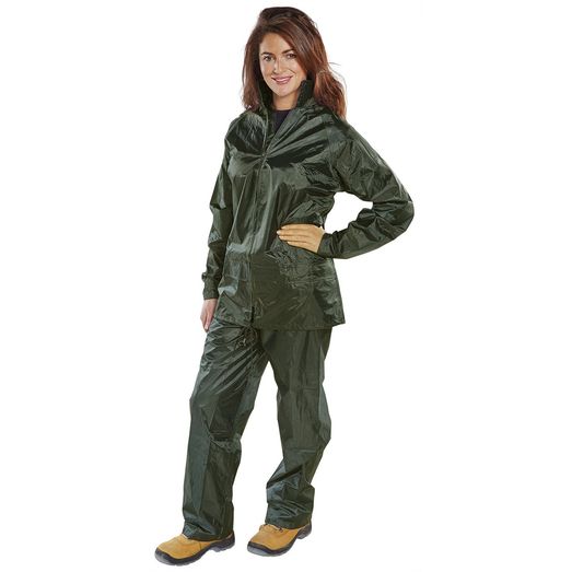 Nylon B-Dri Suit Olive
