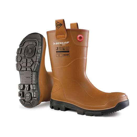 Dunlop Purofort Rigpro Full Safety Boot Unlined