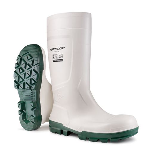 Work-It Safety Pvc Wellington White