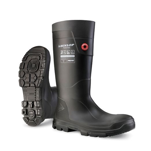 Purofort Terrapro Full Safety Black Wellington