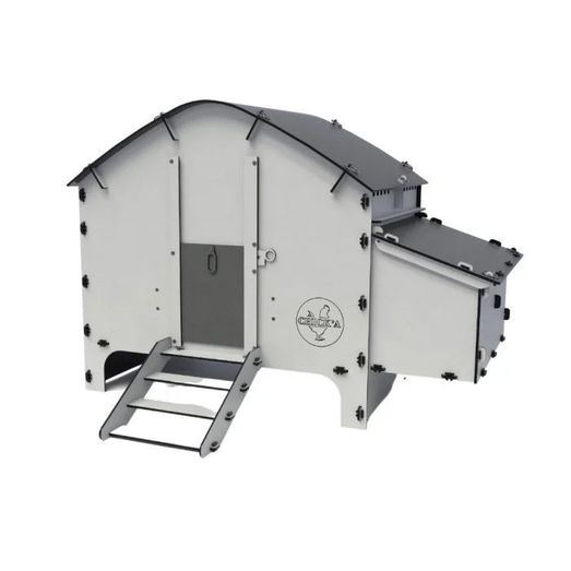 Chick’A® 6 Hen Chicken Coop “Harmony” Recycled plastic