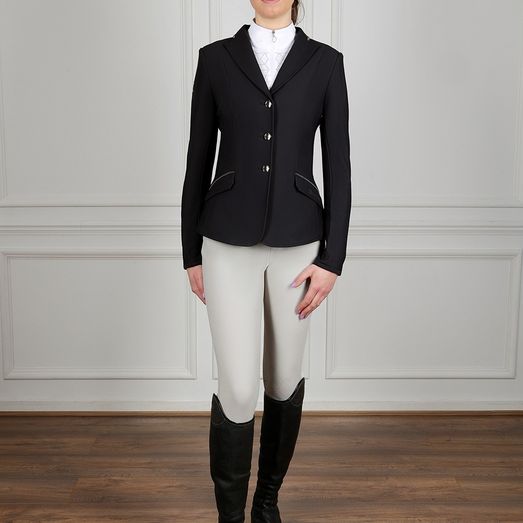 Coldstream Ledmore Diamante Show Jacket Ladies Black