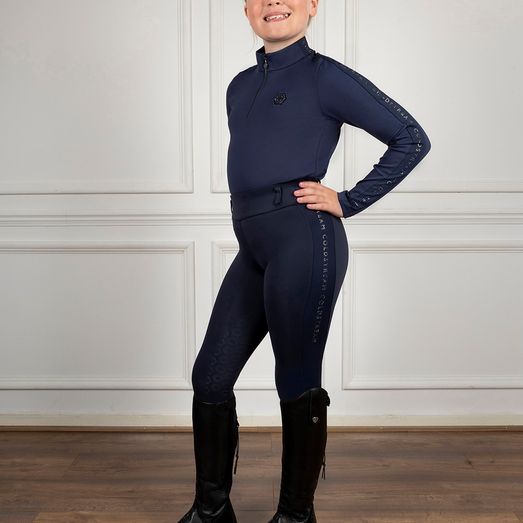 Coldstream Ng Cairncross Longsleeve Base Layer Child Navy