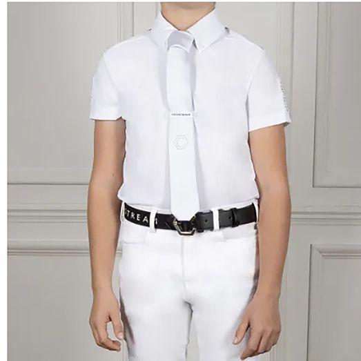Coldstream Penston Mens Show Shirt White/Navy