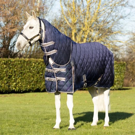 Defencex Shield 4 In 1 Stable Rug With Detachable Neck Navy