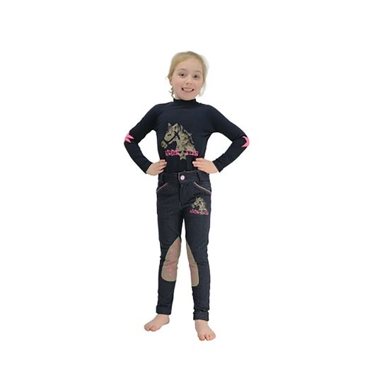 Riding Star Jodhpurs By Little Rider Child Denim