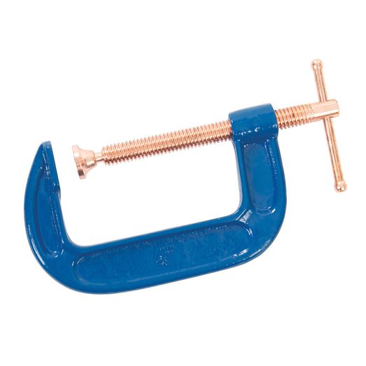 Silverline G-Clamp – Heavy-Duty Steel Frame Clamp 200mm