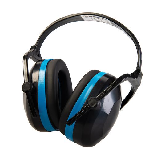 Silverline Folding Ear Defenders SNR 30dB H=34dB M=28dB L=19dB