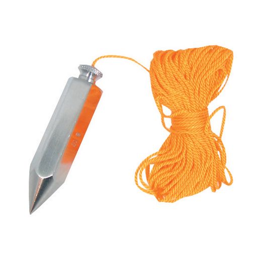 Silverline Plumb Bob &amp; Line 225g