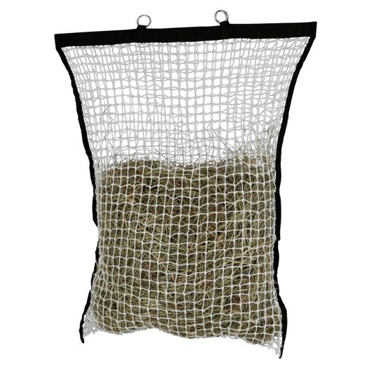 Hay Net with Filling Aid White, 3x3 cm Mesh Size