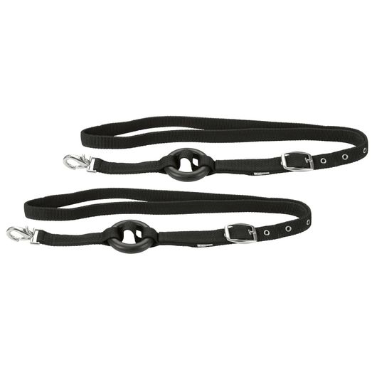 Side Reins, black (Pony)