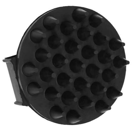 Rubber Nub Curry Comb, black