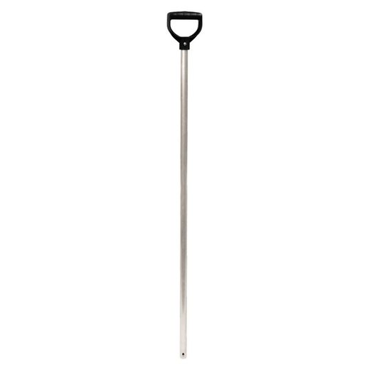 Aluminium handle with D-grip