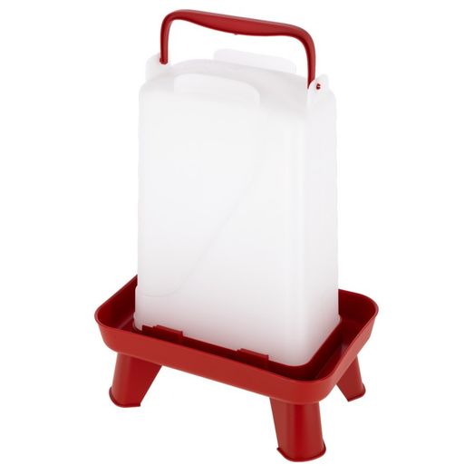 Poultry Drinker 3.5L red/white