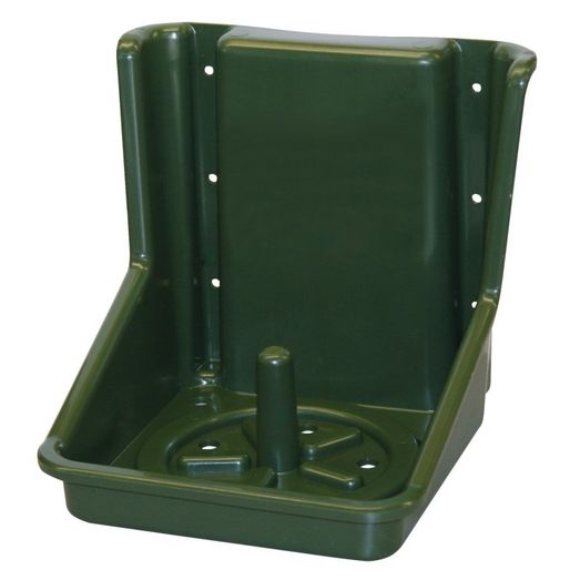 Lick Stone Holder without contents, dark green