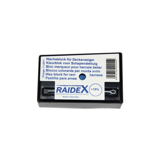 Wax Block blue, orig. Raidex